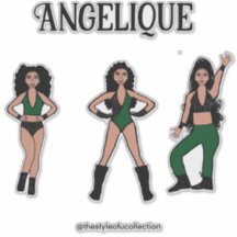 Bailarín verde negro #2