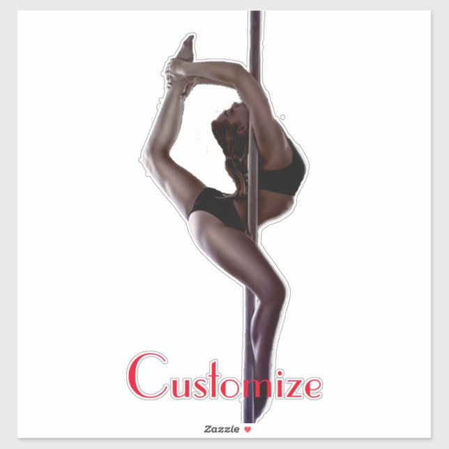 Pegatina Bailarina Thunder_Cove (Hoja)