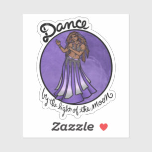 Pegatina Baile a la luz de la luna