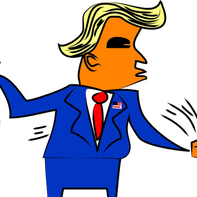 Pegatina Baile de Trump (Subido por el creador)