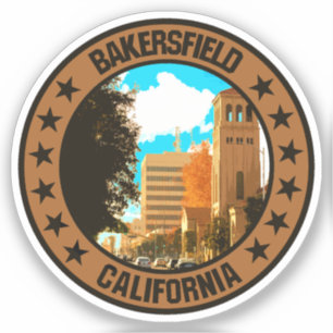 Pegatina Bakersfield