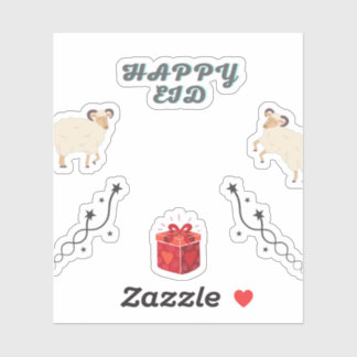 Pegatina bakra eid-eid mubarak-Happy Eid