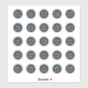 Pegatina Balcón de 1.14" de crema de jarra estética de Pers