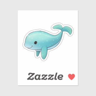 Pegatina ballena personalizado