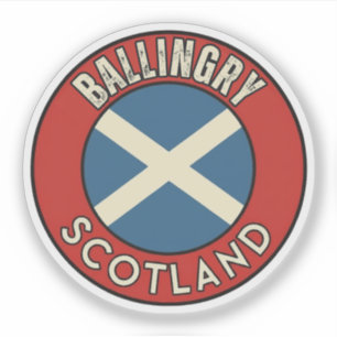 Pegatina Ballingry, Escocia