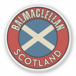 Pegatina Balmaclellan, Escocia