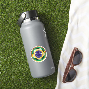 Pegatina Balón de Fútbol de Brasil Deportes