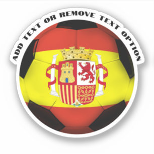 Pegatina Baloncesto de Bandera Española de España