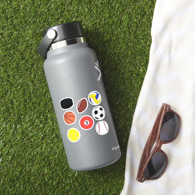 Pegatina Baloncesto deportivo popular (HydroFlask Insitu)