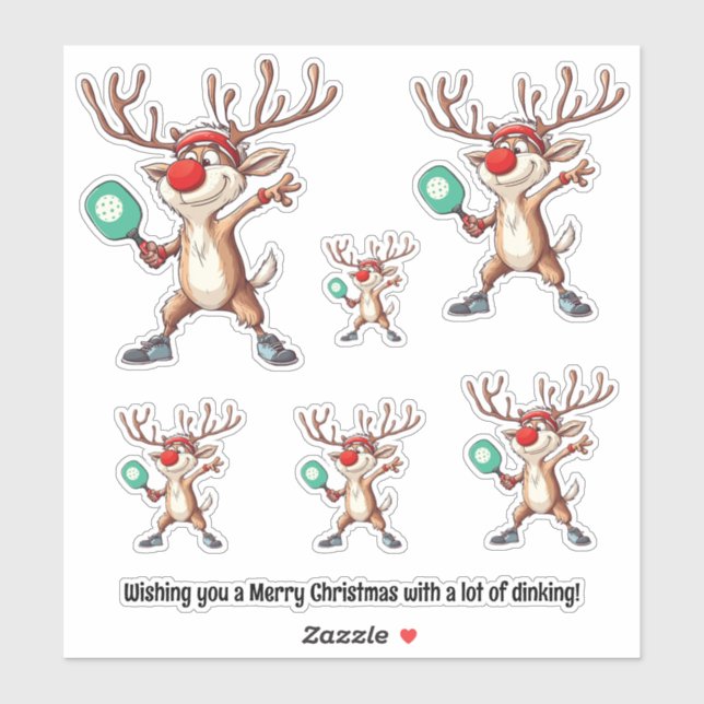 Pegatina Baloncesto 🎄 Feliz Navidad, texto personalizado (Hoja)