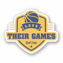 Pegatina Baloncesto NBA Indiana Pacers Color del equipo