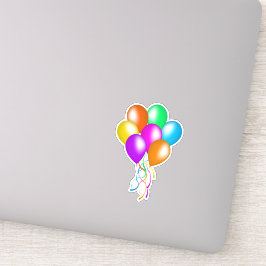 Pegatina Balones de Bunch Festividades de varios colores St