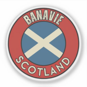 Pegatina Banavie, Escocia