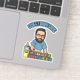 Pegatina Banda dulce para bebés - Vamos Brandon - SBG4LIFE