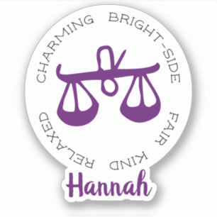 Pegatina Bandas de signos de estrella de zoológico de Libr