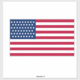 Pegatina bandera americana