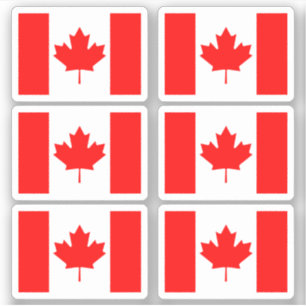 Pegatina Bandera canadiense