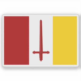 Pegatina Bandera de Aalst, Bélgica