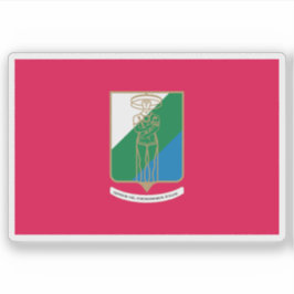 Pegatina Bandera de Abruzzo, Italia