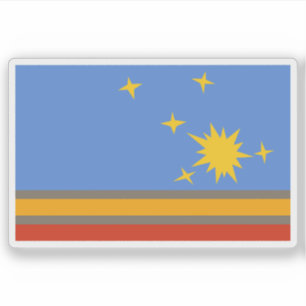 Pegatina Bandera de Adolfo González Chaves Partido partido