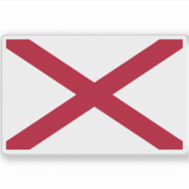 Pegatina Bandera de Alabama
