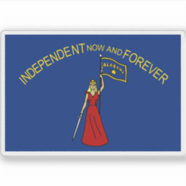 Pegatina Bandera de Alabama (1861-1865)