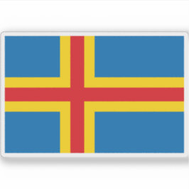 Pegatina Bandera de Åland, Finlandia