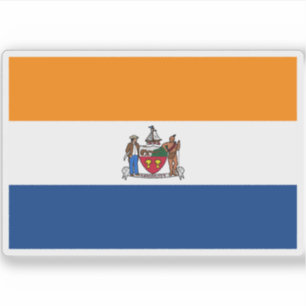 Pegatina Bandera de Albany, Nueva York