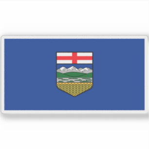 Pegatina Bandera de Alberta