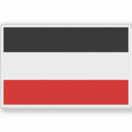Pegatina Bandera de Alemania (1867-1918)
