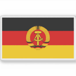 Pegatina Bandera de Alemania Oriental - RDA (DDR) (1959-199