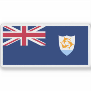 Pegatina Bandera de Anguila
