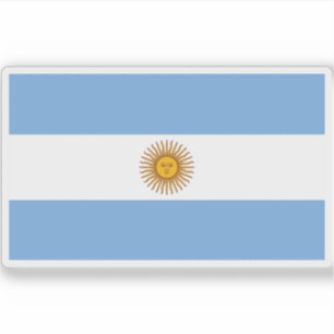 Pegatina Bandera de Argentina
