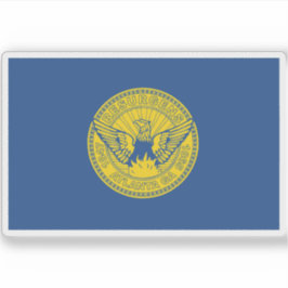 Pegatina Bandera de Atlanta, Georgia