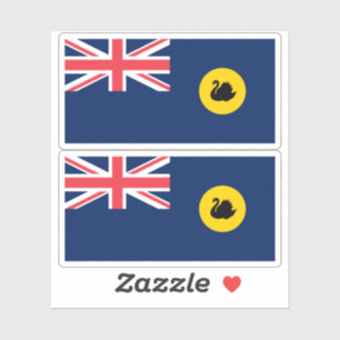 Pegatina Bandera de Australia Occidental