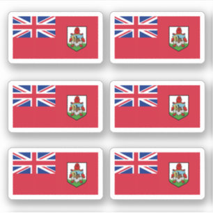 Pegatina Bandera de Bermudas