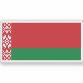 Pegatina Bandera de Bielorrusia