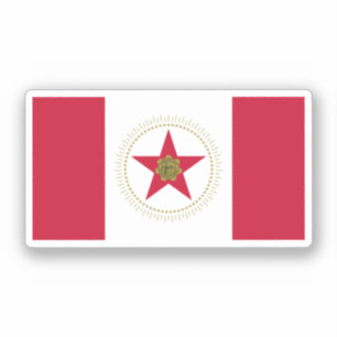Pegatina Bandera de Birmingham, Alabama