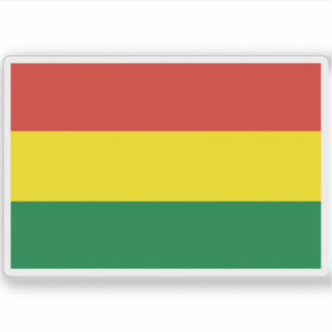 Pegatina Bandera de Bolivia