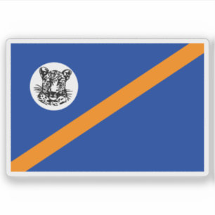 Pegatina Bandera de Bophuthatswana, República de Sudáfrica