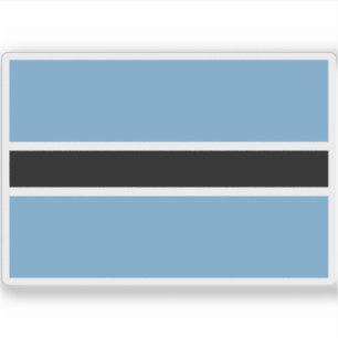 Pegatina Bandera de Botswana