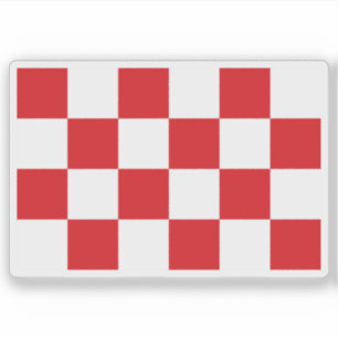 Pegatina Bandera de Brabante del Norte, Países Bajos