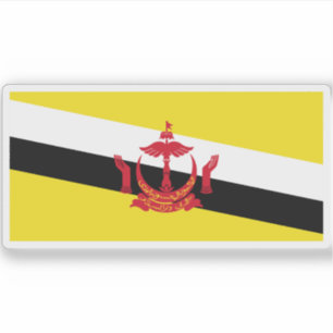 Pegatina Bandera de Brunei