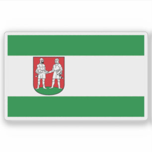 Pegatina Bandera de Bünde, Alemania