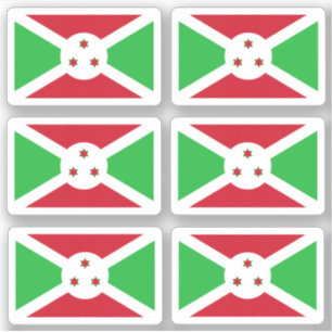 Pegatina Bandera de Burundi - una colección de Stickers