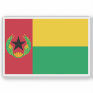 Pegatina Bandera de Cabo Verde (Cabo Verde, 1975-1992)
