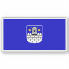 Pegatina Bandera de Cakovec, Croacia