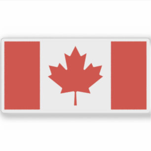 Pegatina Bandera de Canadá