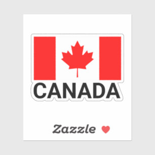 Pegatina Bandera de Canadá Bandera canadiense , bandera can