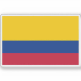 Pegatina Bandera de Colombia
